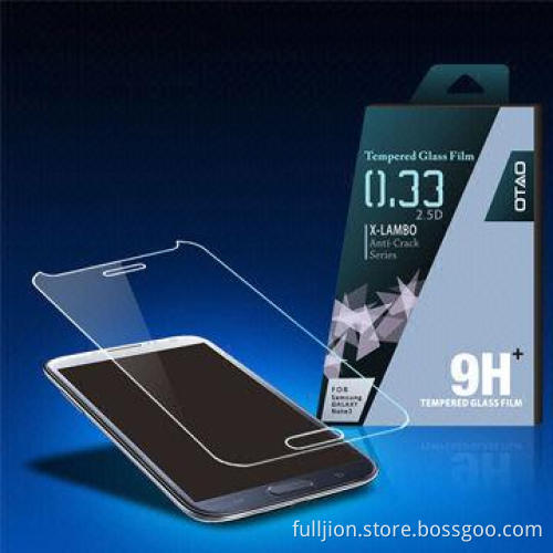 9h 0.2mm 2.5D curved round angle tempered-glass screen protector for Samsung Galaxy Note2
